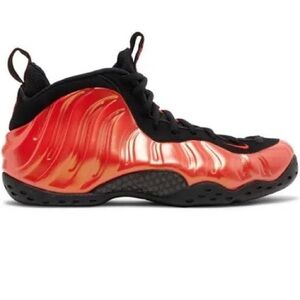 Nike Habanero Red Foamposite Sneakers